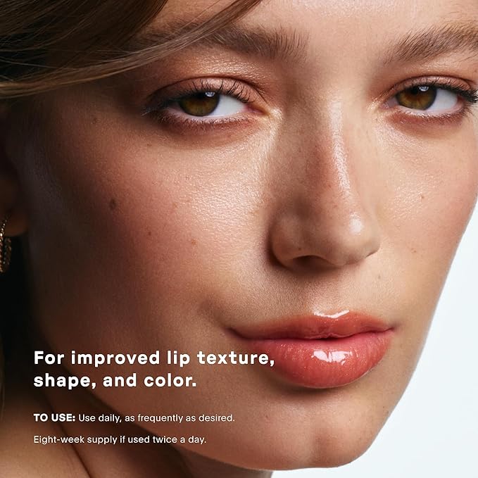 U Beauty The PLASMA Tinted Lip Compound - Anti-Wrinkle & Anti-Aging Treatment - Shimmery Plumping Lip Gloss, Hyaluronic Acid, Shea Butter, Salicylic Acid & Peptides Deeply Hydrate, Sunset - 15 mL