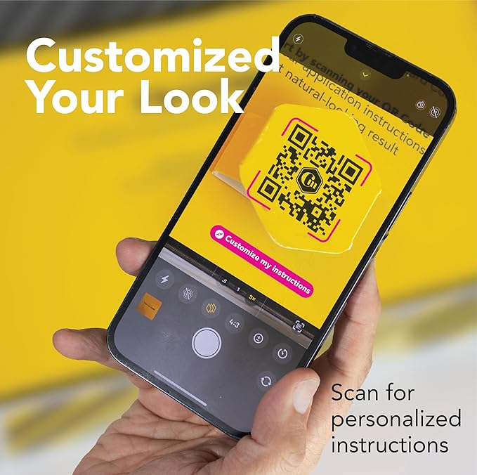 Cleverman Dark Brown Hair & Beard Dye Kit for Men - Natural-Looking Gray Coverage, Professional-Quality, Ammonia-Free for Hair, Beard & Mustache