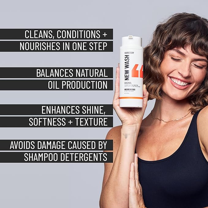 Hairstory New Wash Original Better Bottle, 8oz