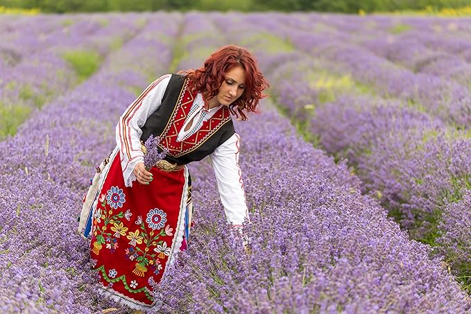 Lavender Body & Foot Scrub 10 oz - A blend of lavender essence, shea butter, and coconut oil for a fragrant journey to a serene countryside - The best stocking stuffer.