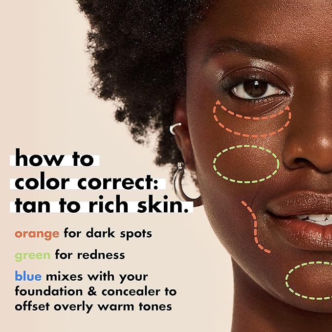 e.l.f. Camo Color Corrector, Hydrating & Long-Lasting Color Corrector For Camouflaging Discoloration, Dullness & Redness, Vegan & Cruelty-Free, Green