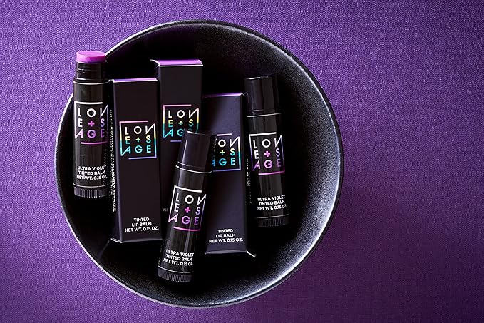 Love + Sage Ultra Violet Lip Balm (Purple tint)