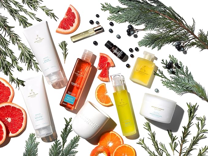 Aromatherapy Associates Revive Pure Essential Oil Blend. Premium Undiluted Blend to Feel Energized. Hand-Crafted with Grapefruit, Bergamot and Neroli (0.33 fl oz)