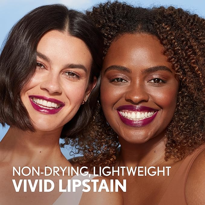 COVERGIRL Outlast, 25 Tangelo, Lipstain, Smooth Application, Precise Pen-Like Tip, Transfer-Proof, Satin Stained Finish, Vegan Formula, 0.06oz