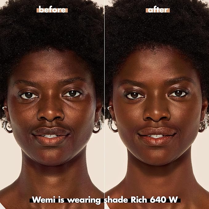 e.l.f. Camo CC Cream, SPF 30 Color-Correcting Medium-To-Full Coverage Face Foundation, Delivers An Airbrushed Finish, Vegan & Cruelty-Free, Rich 640 W