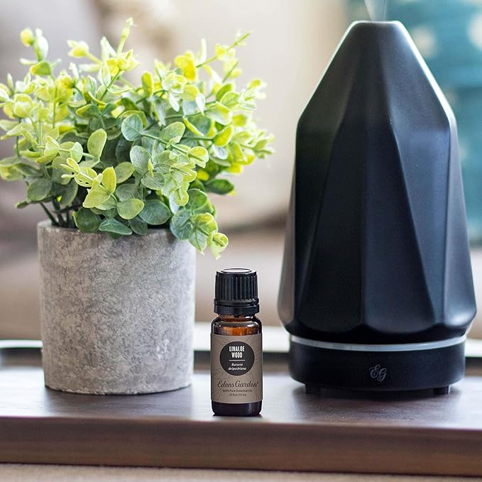 Edens Garden Linaloe Wood Essential Oil- 100% Pure Premium Grade, Undiluted, Natural, Therapeutic, Aromatherapy, The Best for Diffuser, Skin, Face, Hair 10 ml (.33 fl oz)