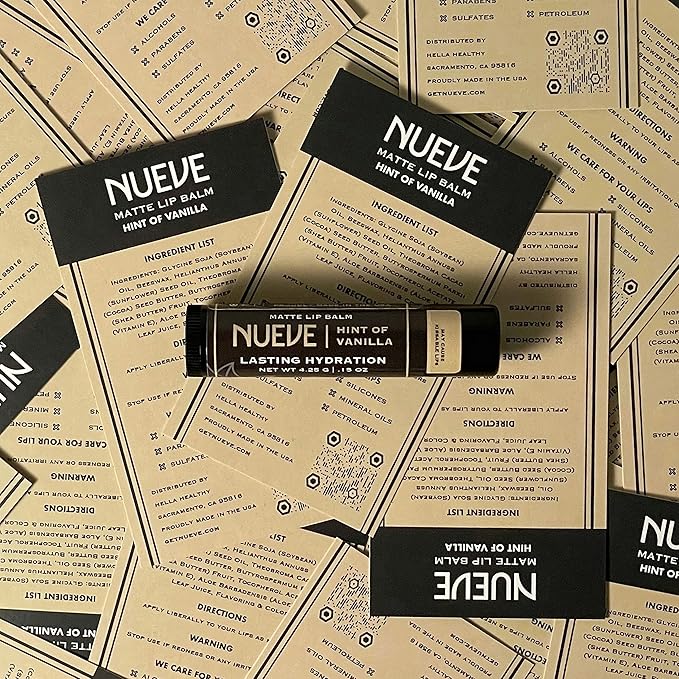 Lip Balm, Long-Lasting, Moisturizing Formula, Nourishing Lip Care, 100% Natural, Hint of Vanilla, Matte Finish (2)