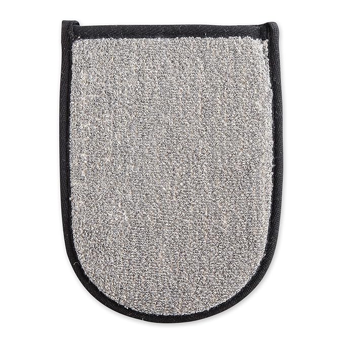 Urbana Spa Prive Men's Bamboo Charcoal Collection, Bath Mitt