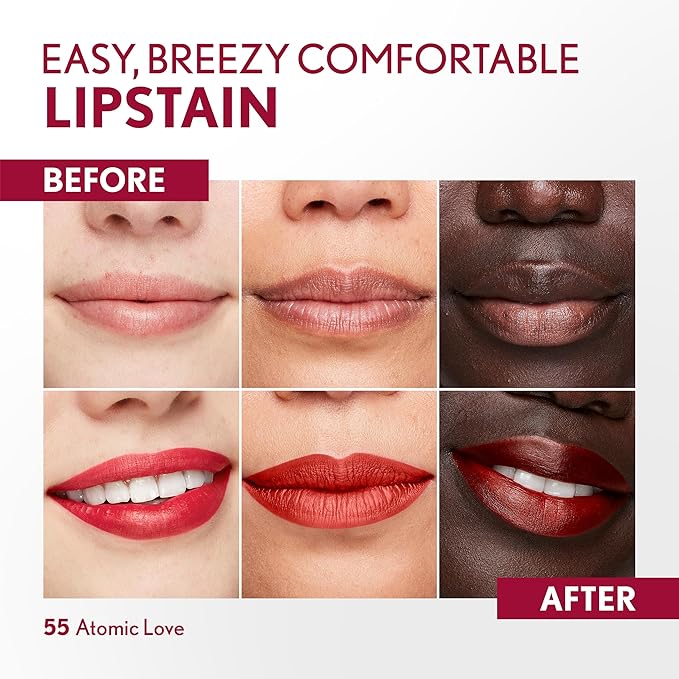 COVERGIRL Outlast Lipstain Bundle - Atomic Love 55 & Canyon 35 Colors