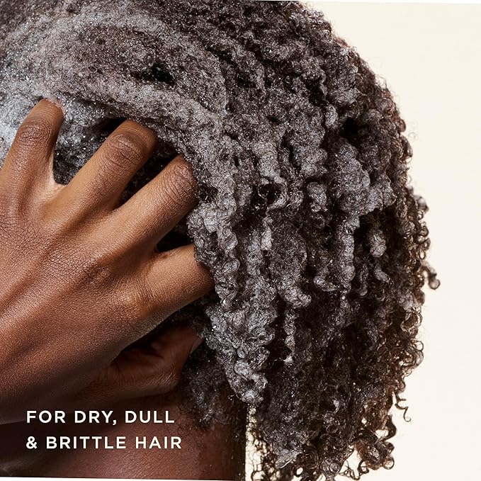 Carol's Daughter Black Vanilla Moisture Sulfate Free Shampoo for Curly, Wavy or Natural Hair, Moisturizing Hair Care for Dry, Damaged Hair, 12 Fl Oz